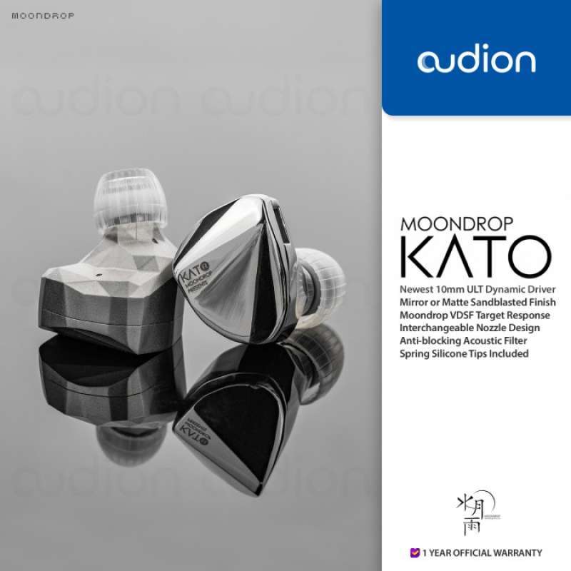 Promo Moondrop Kato(new Kxxs) 3rd Gen. Dlc Diaphragm Dynamic Driver
