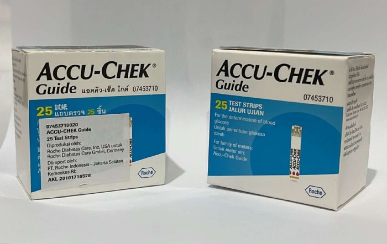 Promo Accu Chek Guide Strip Isi 25's Diskon 33% Di Seller Desa Otomotif ...