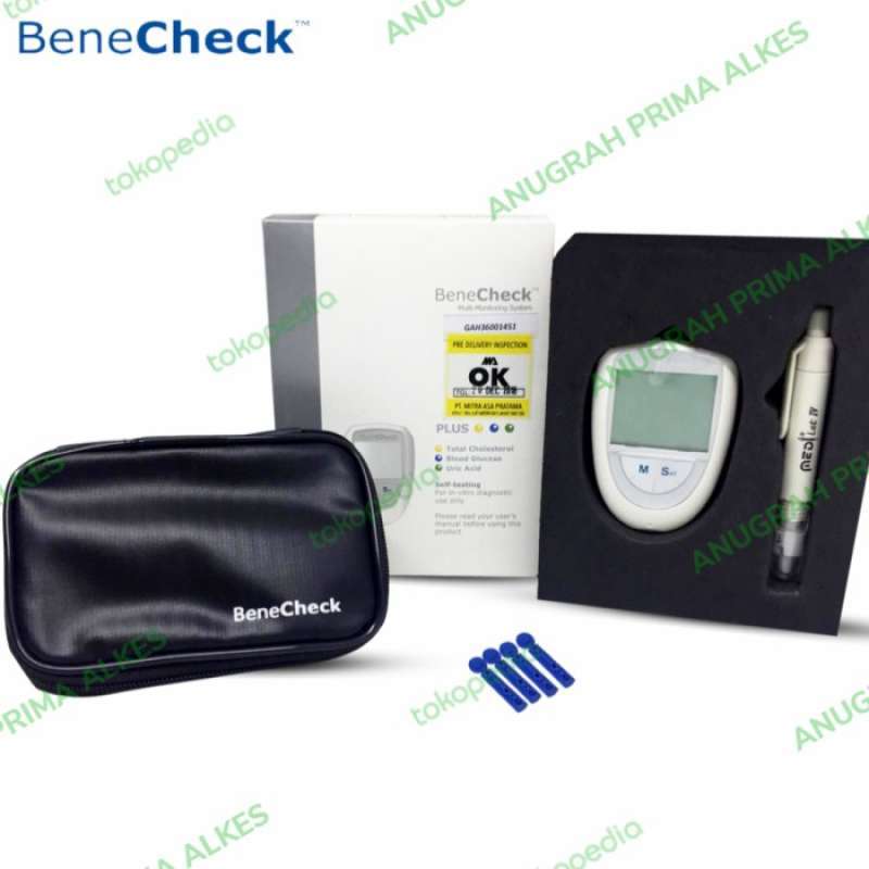 Benecheck Plus Jet Promo Benecheck Plus 3 In 1 - Alat Cek Kadar Darah Gula Kolesterol Asam ...