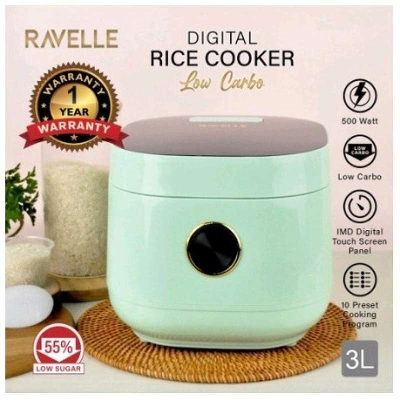 Promo Recooker Rice Cooker Low Carbo Rice Cooker Sehat Buat Diabetes
