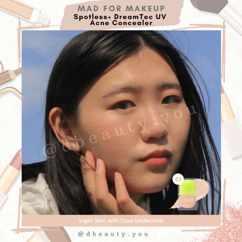 Jual Mad For Makeup Spotless Second Skin Serum Concealer Di Seller