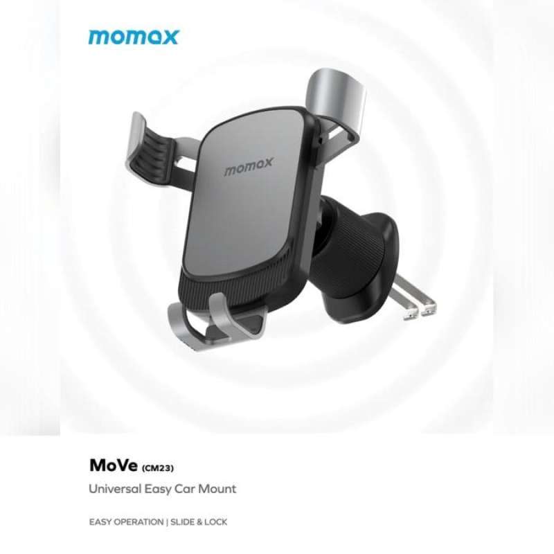 Universal Car Holder Momax Mount Easy MoVe Phone Stand Mobil Air Vent