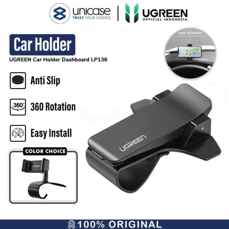 UGREEN Car Holder Dashboard Clip 360" - Black LP189 60796