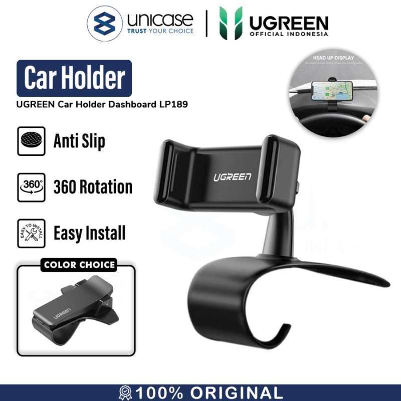 UGREEN Car Holder Dashboard Clip 360" - Black LP189 60796