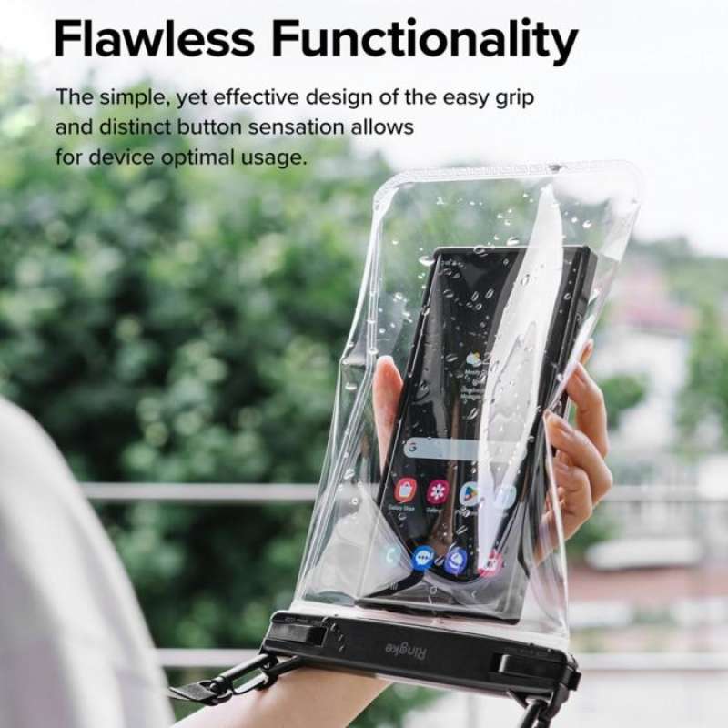 Waterproof Phone Case Ringke Frameless Pouch Universal Clear Anti Air