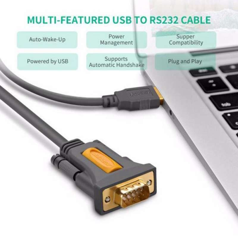 UGREEN Converter USB C to DB9 RS232 Male 1.5m - CR104 20211