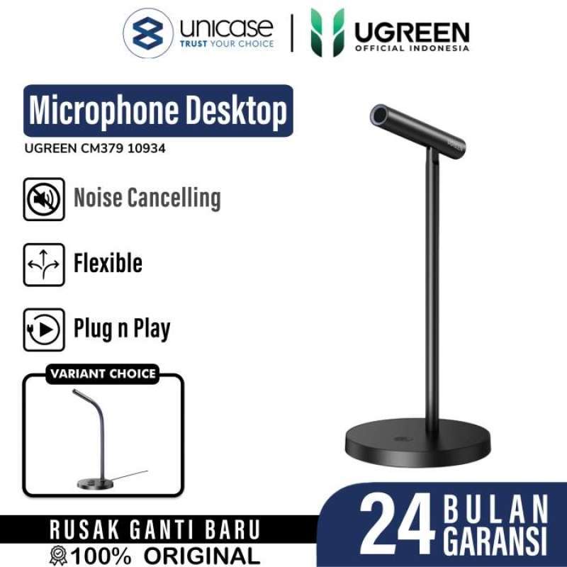 UGREEN Microphone Desktop USB A with noise cancelling - Black CM564 90416