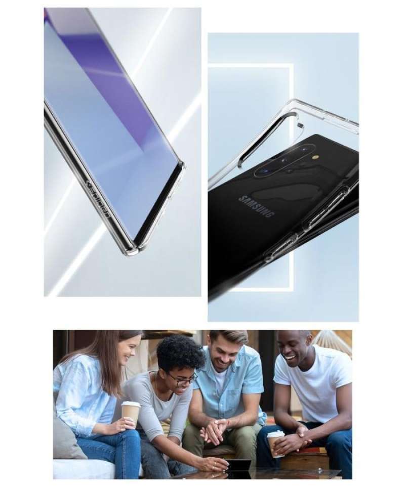Case Galaxy Note 10 / Plus / Lite Spigen Softcase Liquid Crystal