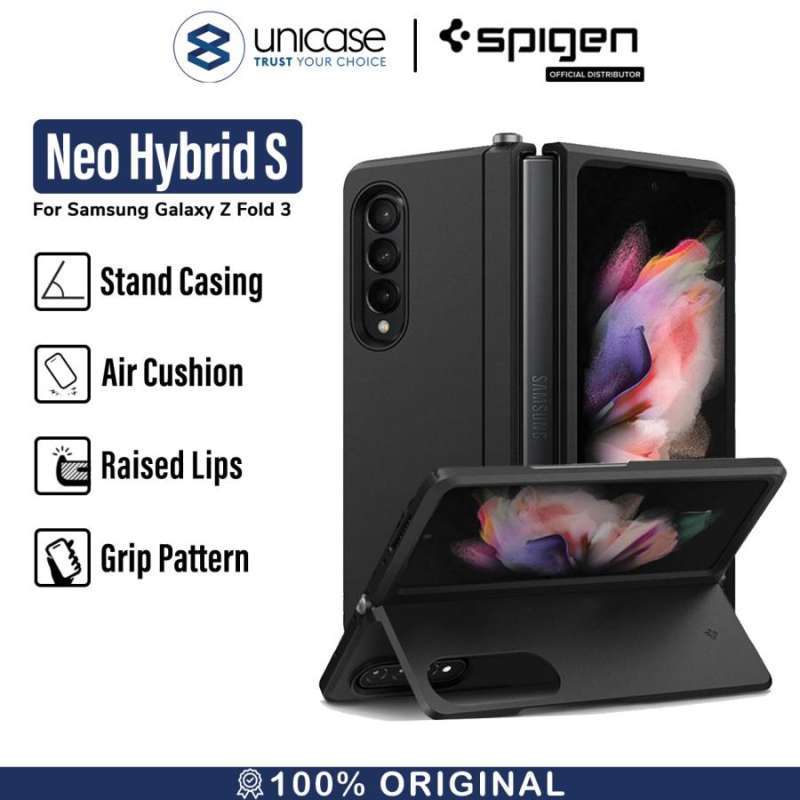 Case Samsung Galaxy Z Fold 3 Spigen Neo Hybrid S Slim Stand Casing