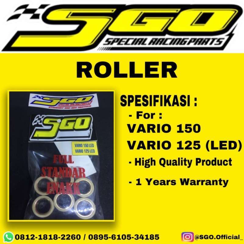 Promo Roller Standar Merk Sgo Honda Vario 125 Led & Vario 150 Diskon 29
