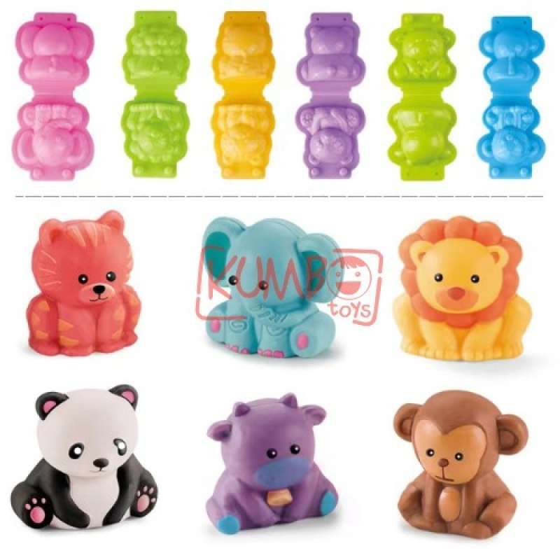 Jual Mainan Edukasi Anak Play Dough Box Set 3d Pretend Play Edukasi