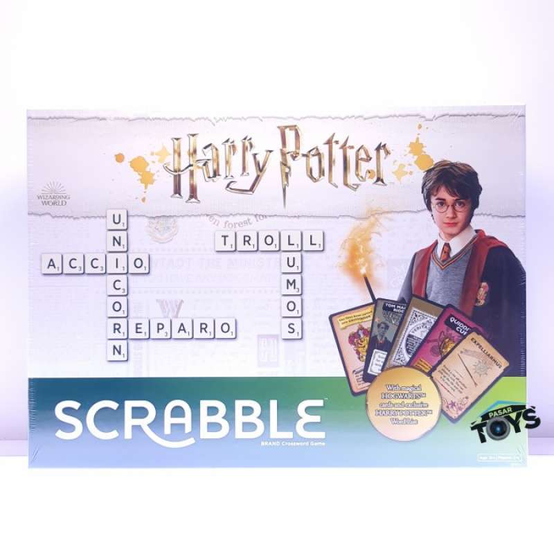 Mattel Games Scrabble - Set di lettere Familial con tuili Peges