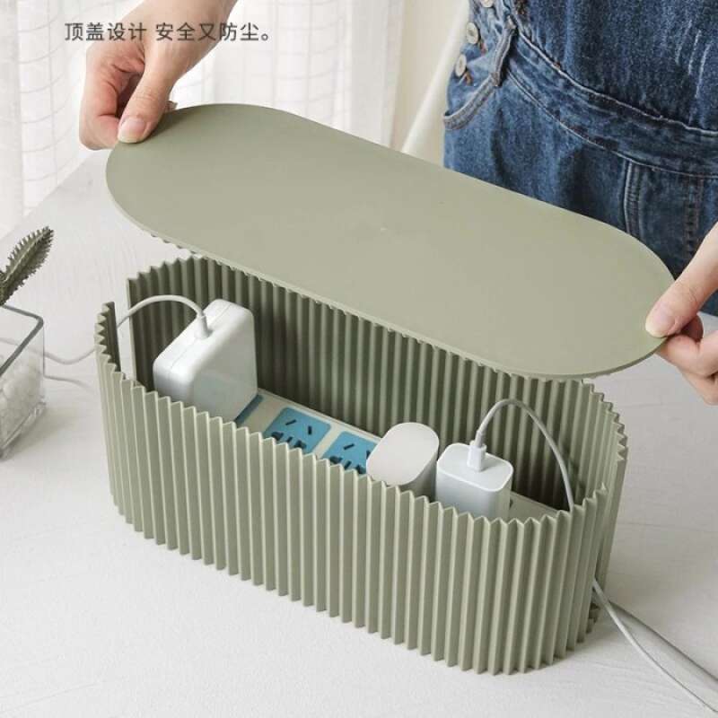 Jual Organizer Kabel Cable Management Box Kotak Tempat Penyimpanan ...