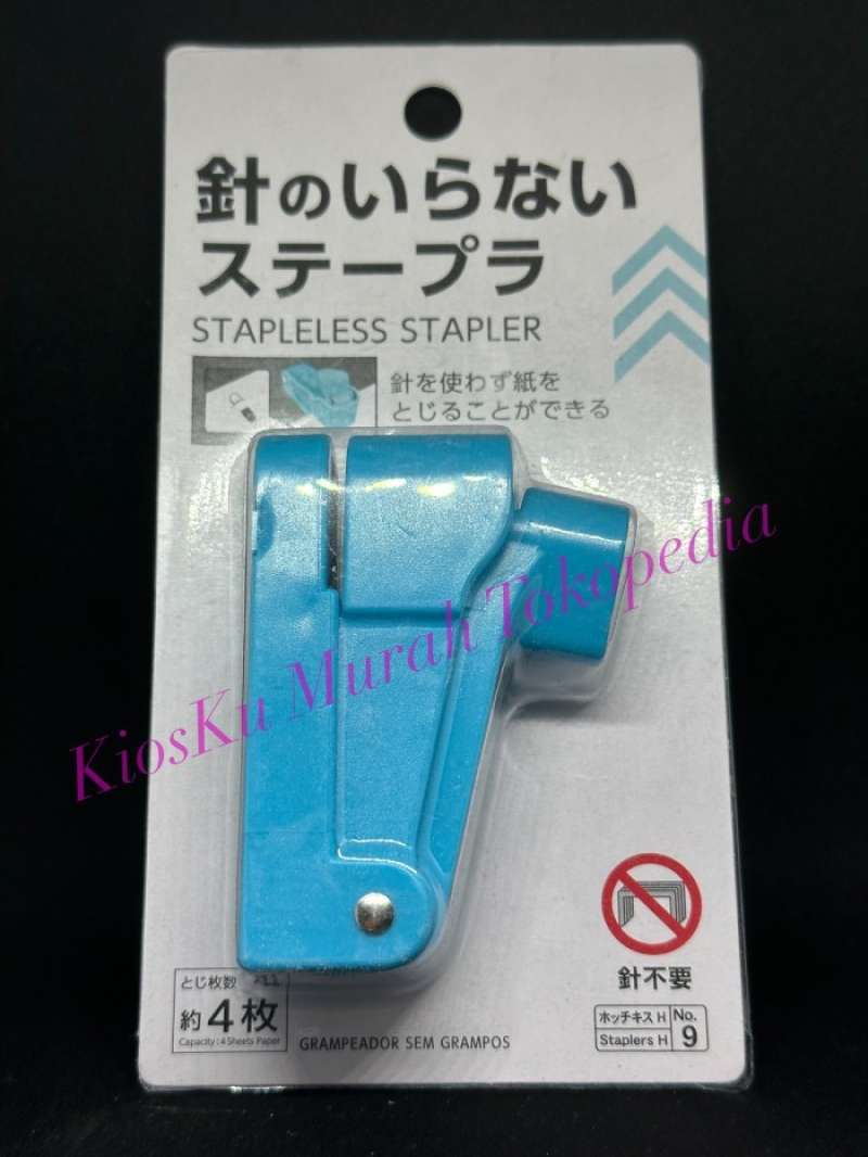 Jual Stapler Tanpa Perlu Diisi Tanpa Refil Stapleless Stapler Mirip ...