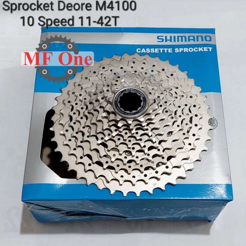 Jual Sprocket Shimano Deore M4100 10 Speed 42t 11 42t Cassette Di Seller Tombstone Cengkareng Timur Kota Jakarta Barat Blibli