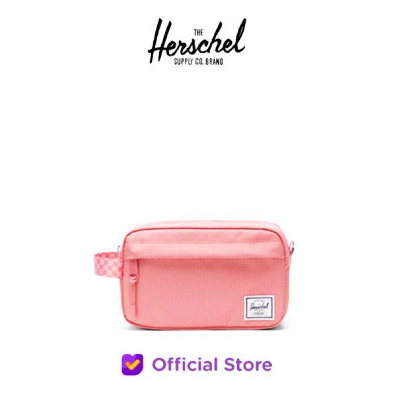 Promo Herschel 3l Chapter Travel Kit Carryon Tea Rose Diskon 23 Di