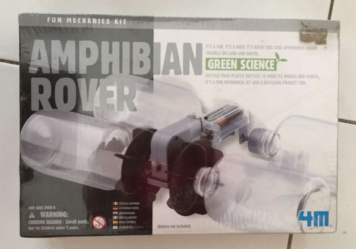 Promo 4m Green Science Amphibian Rover - Fun Mechanics Kit! Diskon 23% ...