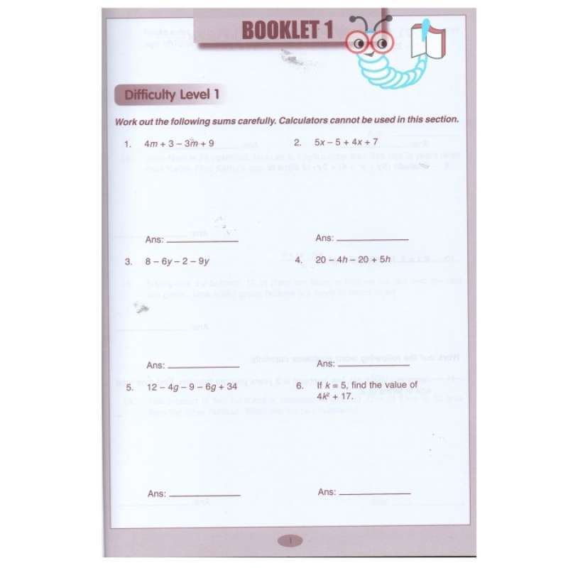 Promo Andrew Er's Mathematics Worksheet P6 | Buku Latihan Soal ...