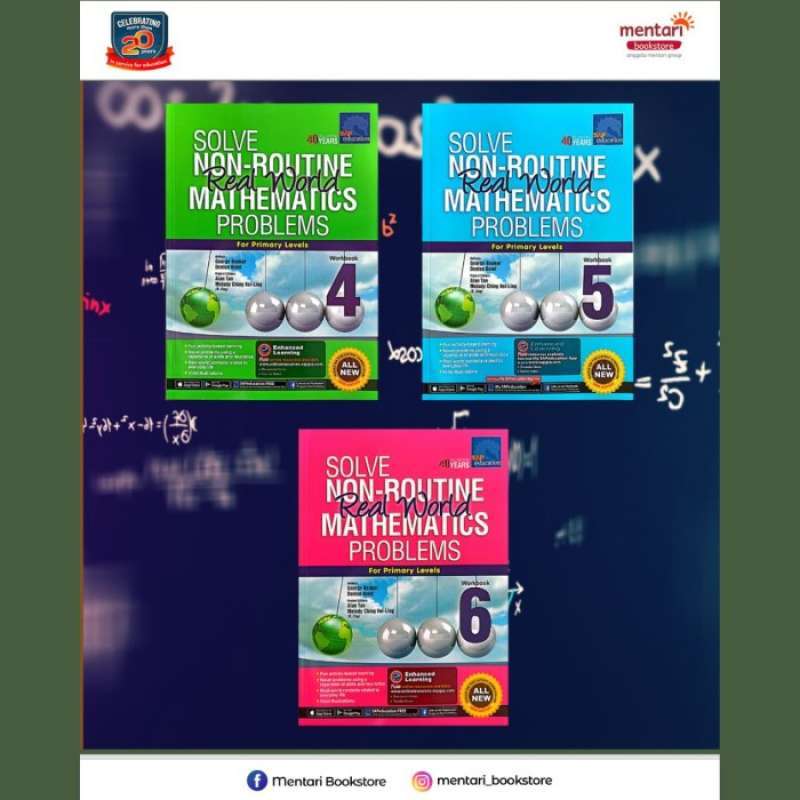 Promo Solve Non Routine Real World Math Problem Workbook I Buku Latihan ...