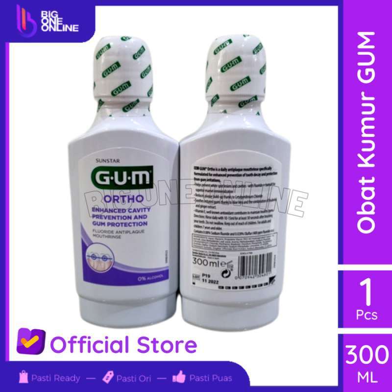Jual Obat Kumur Gum Khusus Behel, Ortho Mouthrinse, Orthodontic Mouth