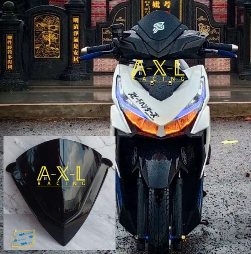 Windshield vario 125 hot sale