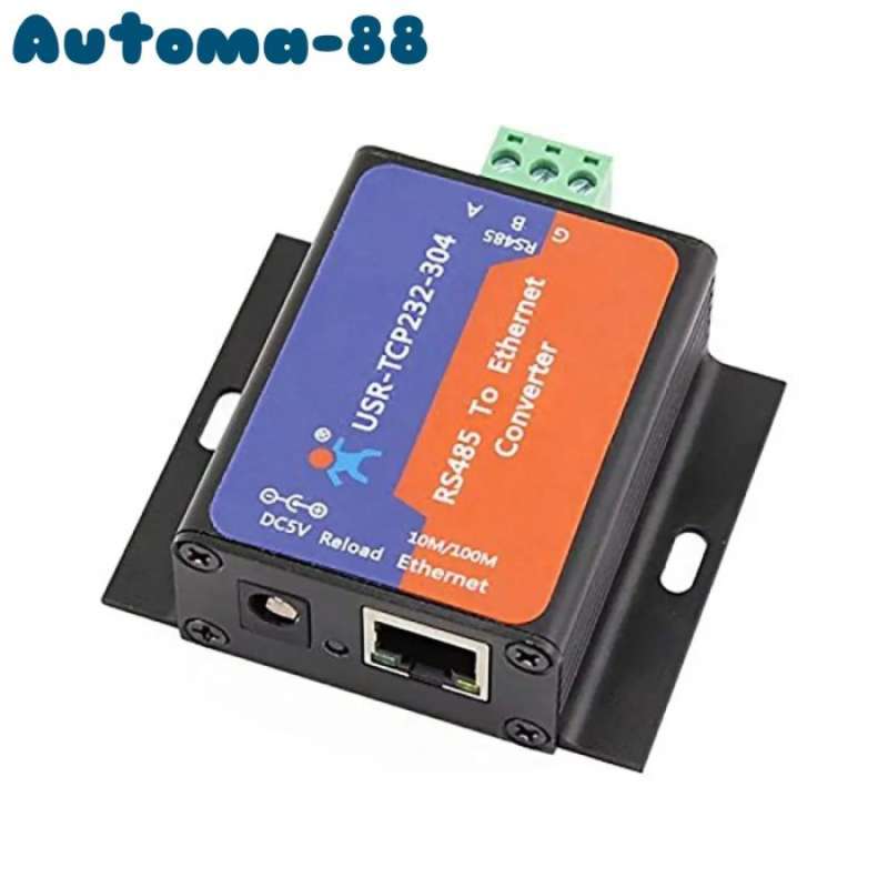 Jual Usr-tcp232-304 Serial Rs485 To Ethernet Rj45 Modbus Tcp Ip To ...