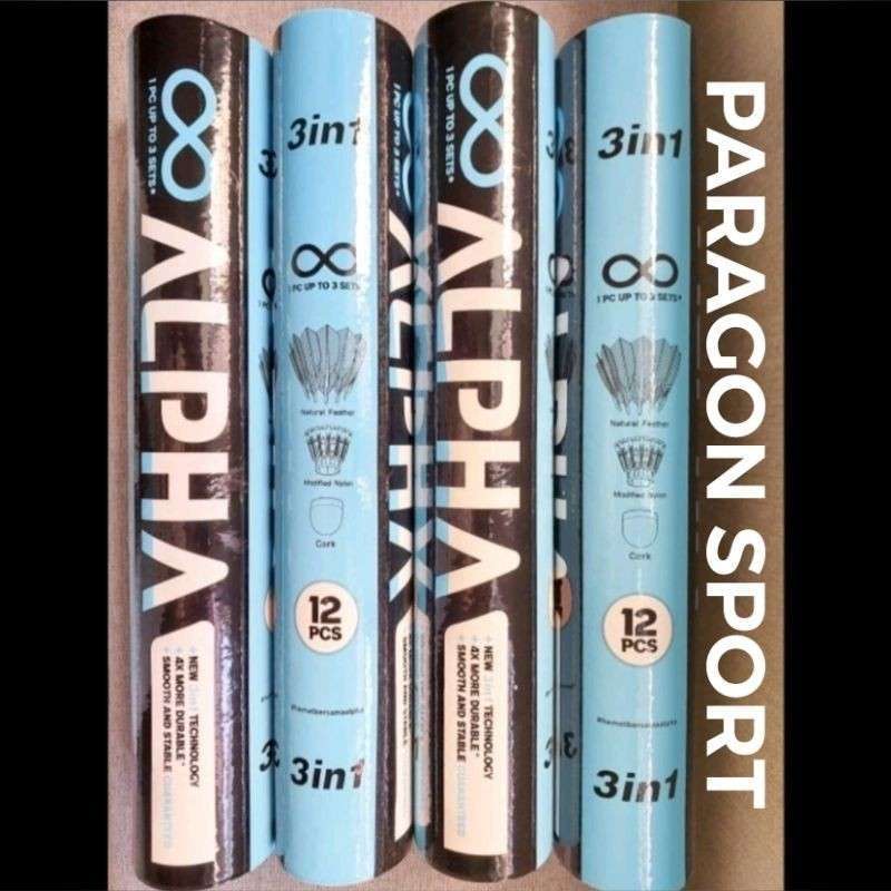 Shuttle Cock Rcl Alpha Jual Shuttlecock Alpha/ Alpha 3 In 1 / Kok/ Bulutangkis Di Seller ...
