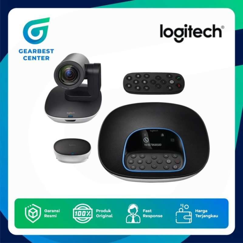 Promo Logitech Group Video Conferencing System Meeting Full Hd 1080p ...