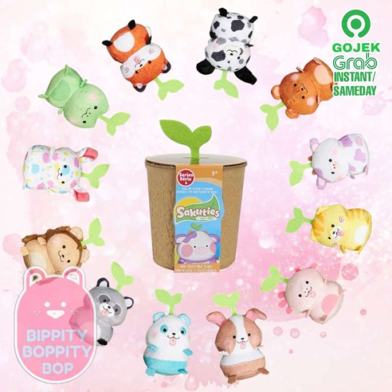Sakuties - Mini Collectible Stylized Plush, Kids Toys