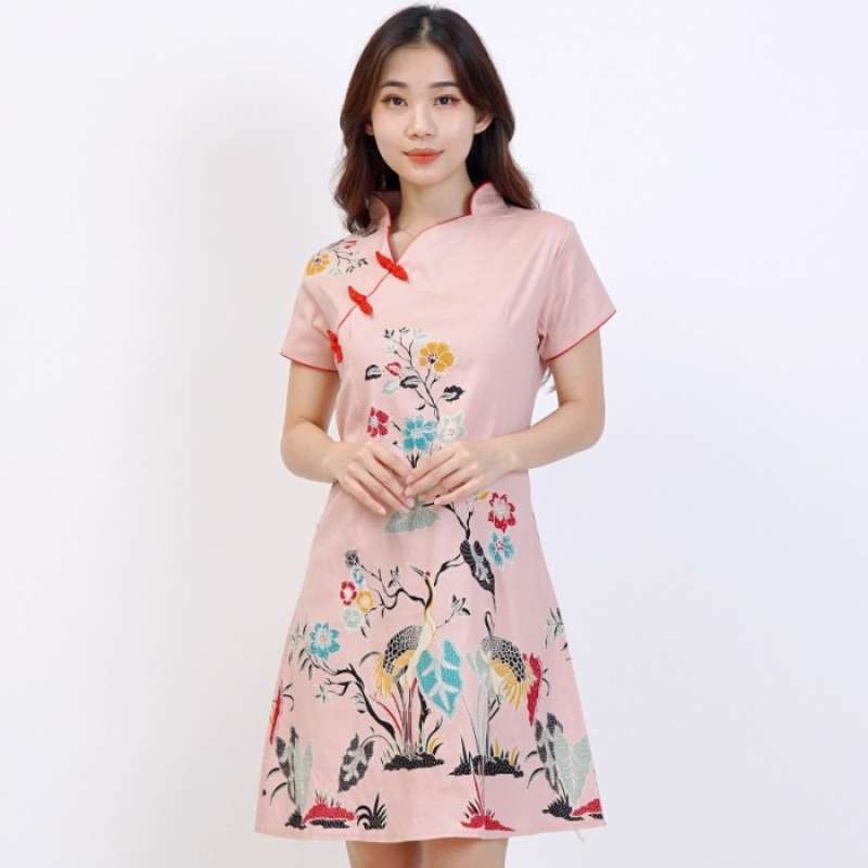 Dress kerja wanita modern deals