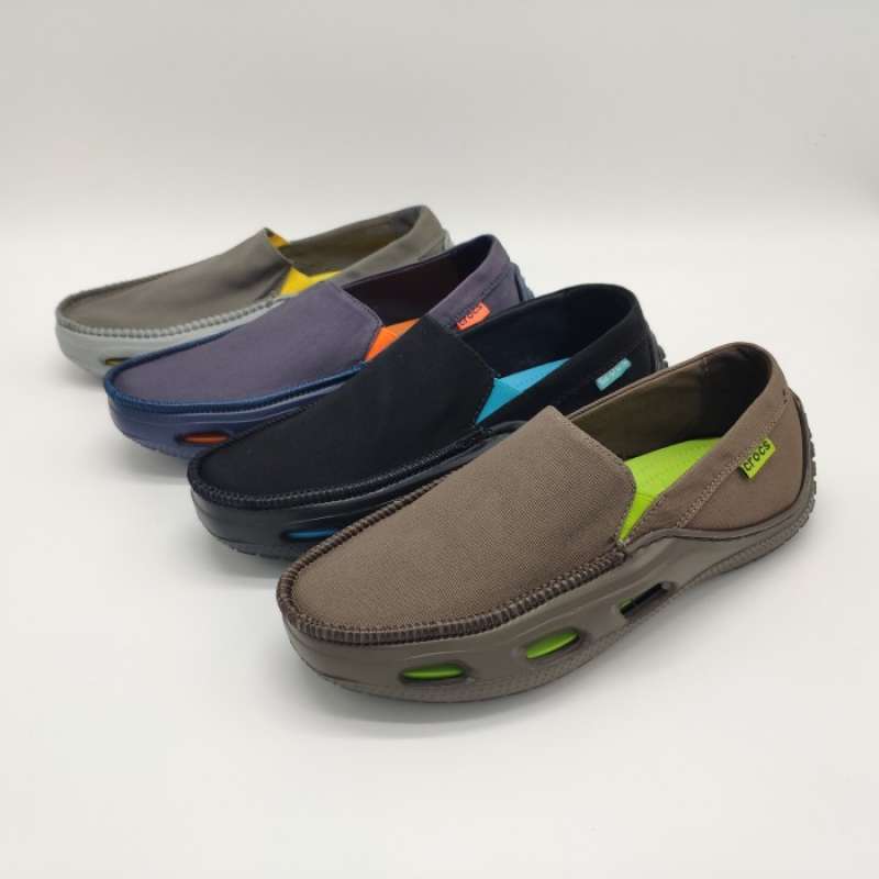 Jual Sepatu Casual Crocs Tideline Sport Canvas Pria Sepatu Santai Hitam M7 Di Seller Aghanim Cengkareng Timur Kota Jakarta Barat Blibli