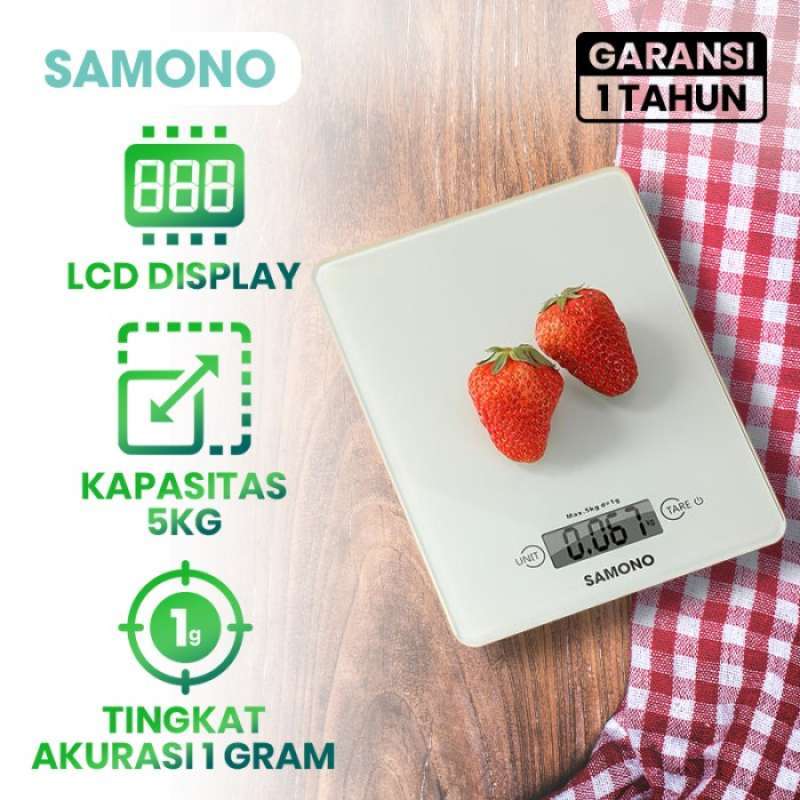 Promo Wesco Timbangan Duduk Digital 30 Kg Td 30 E Untuk Dapur Dan ...