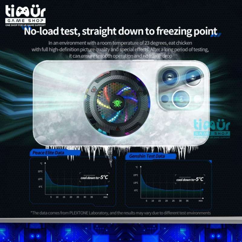 Promo Ex1 Pro Kipas Hp Handphone Pendingin Cooling Fan Cooler Heat ...