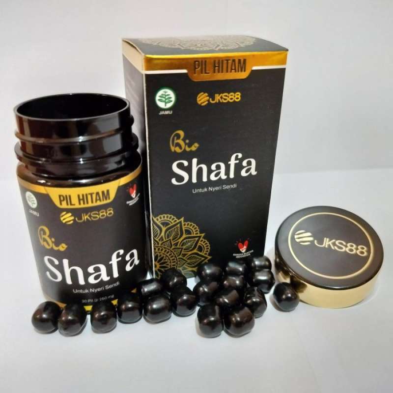 Jual Bio Shafa Jks88/bio Safa/pil Hitam/pil Ajaib/ Kesehatan/herbal Di ...