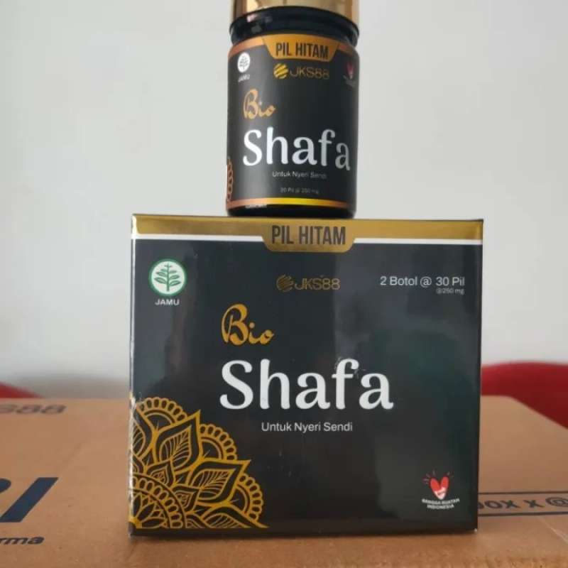Jual Bio Shafa Jks88/bio Safa/pil Hitam/pil Ajaib/ Kesehatan/herbal Di ...
