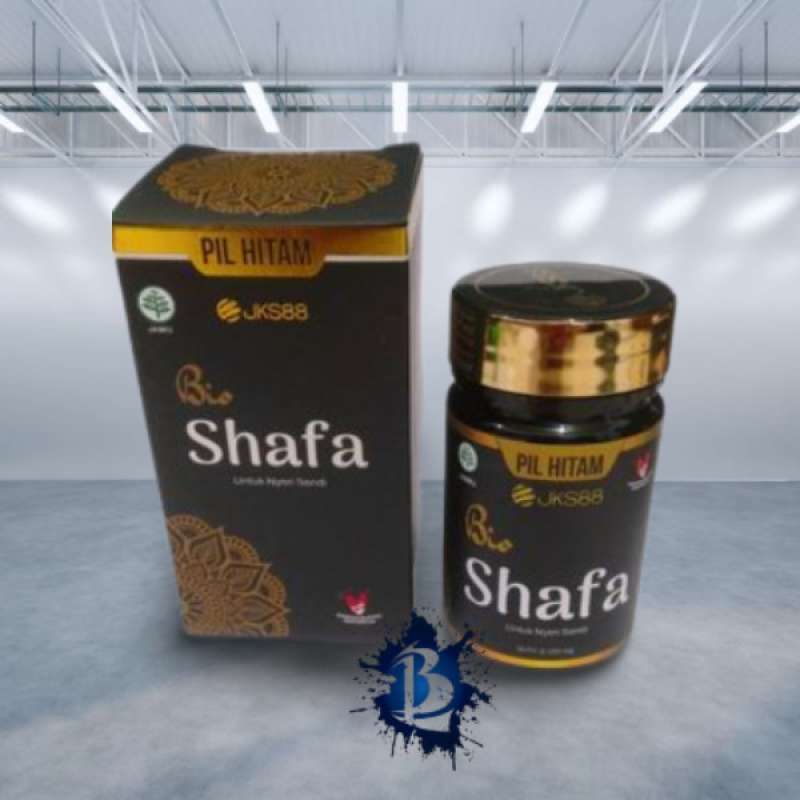 Jual Bio Shafa Jks88/bio Safa/pil Hitam/pil Ajaib/ Kesehatan/herbal Di ...