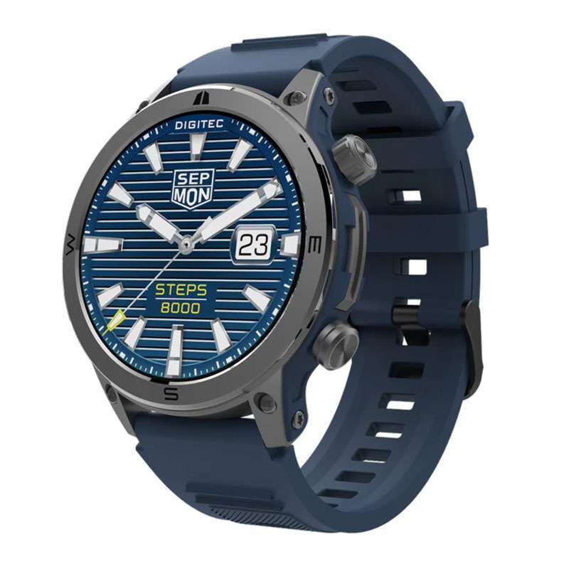 DIGITEC ORIGINAL SMARTWATCH PRIA ULTIMA BLUE ULTIMA JAM TANGAN DIGITAL PRIA  JAM DIGITAL PRIA JAM TANGAN SMARTWATCH TR RS