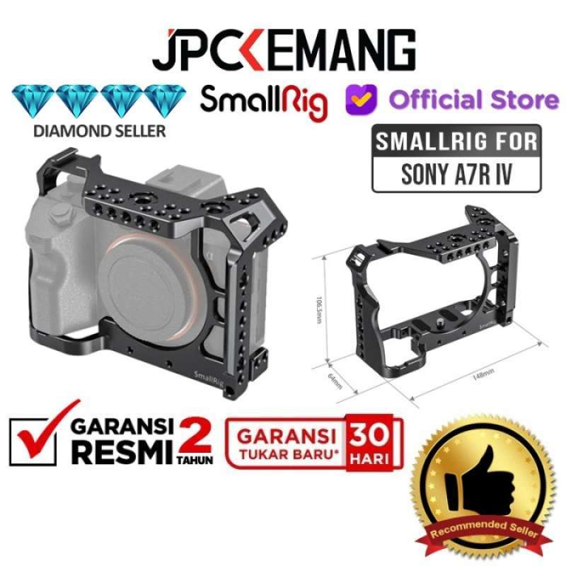 SMALLRIG A7 IV Half Cage Kit Käfig Set für Sony Alpha 7S III/A7S III/A7