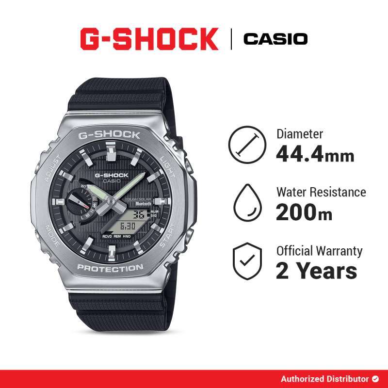Ga 2100 Black Steel G Shock Jual G-Shock Casio G-SHOCK G-Steel GBM