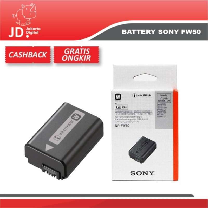 Jual Battery Sony Np-fw50 Original - Sony Fw50 Original Battery Di ...