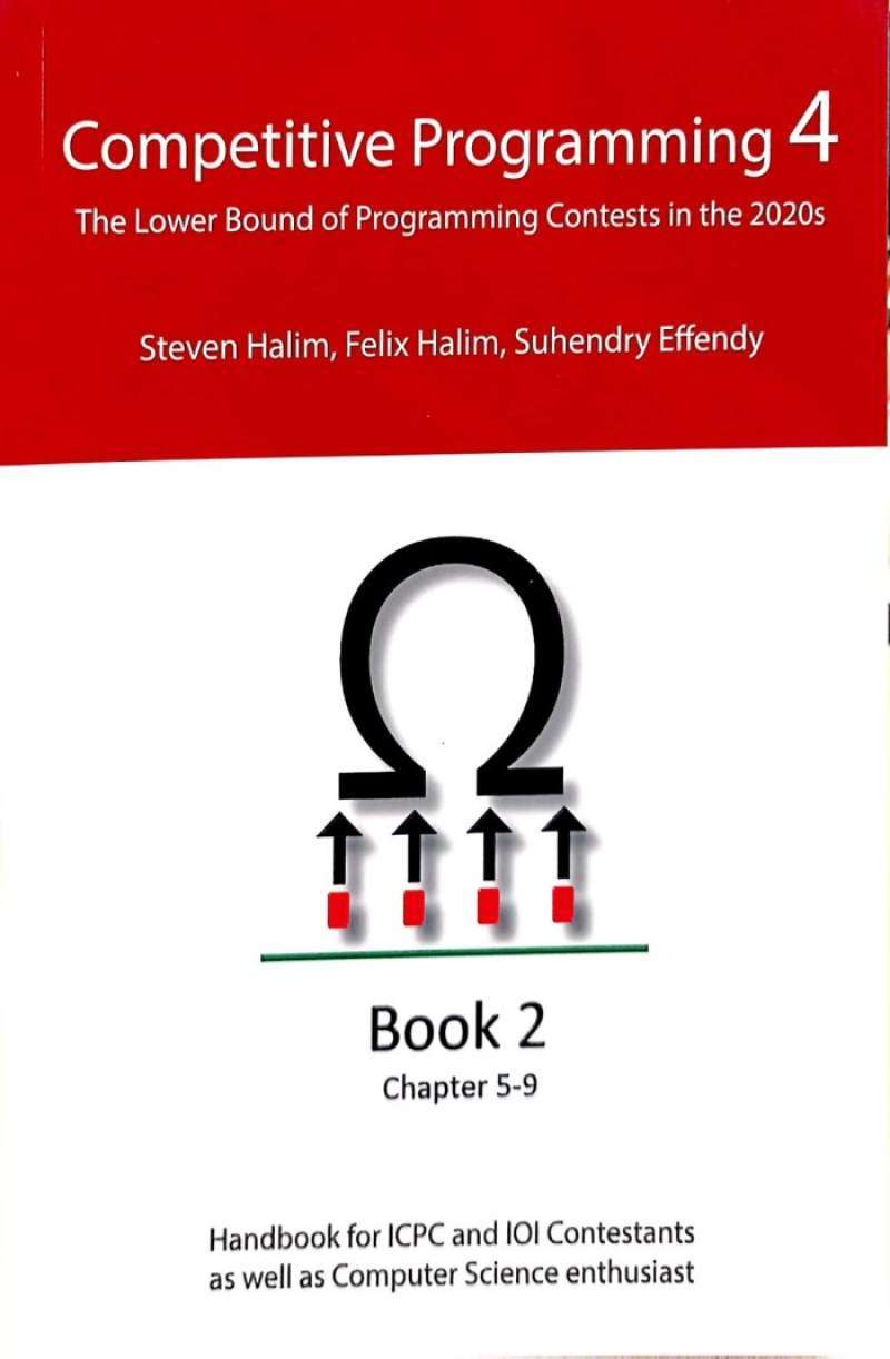 Promo Competitive Programming 4 - Book 2 - Comptes Bookstore Diskon 26% ...