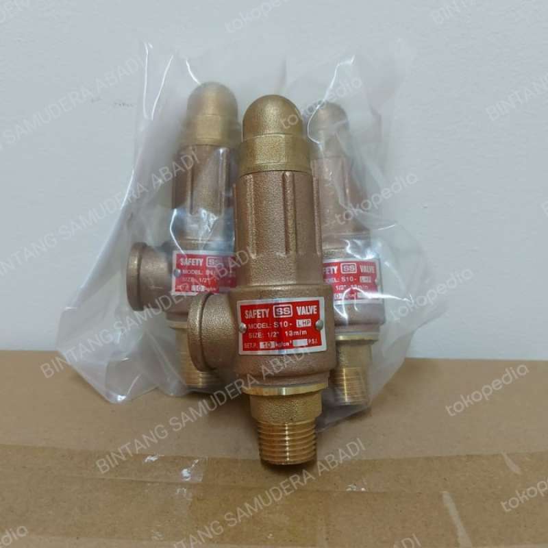 Promo Safety Valve Kuningan 3/4 Inch Dn20 Model S10 Brand Ss Diskon 23% ...