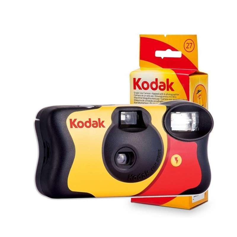 Fotocamera Monouso Kodak Funsaver 35mm Con Flash - 27 Foto, Pellicola ISO 400, Per Interni Ed Esterni - Foto 2