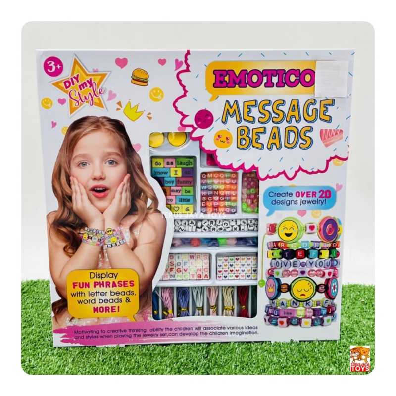 Jual Abc Beads Mainan Manik Manik Isi 1100pcs Di Seller Al3xa