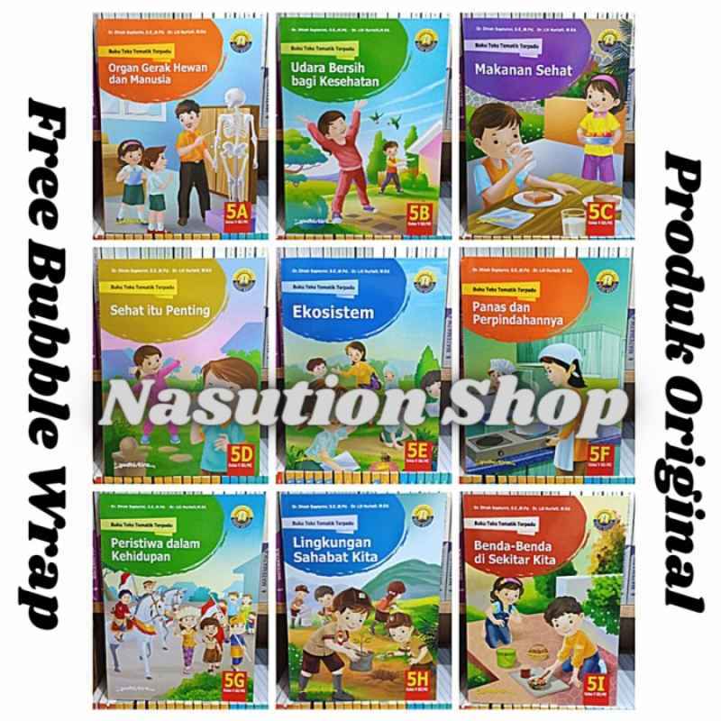 Jual Buku Tematik 5a 5b 5c 5d 5e 5f 5g 5h 5i Yudhistira K13 Revisi ...