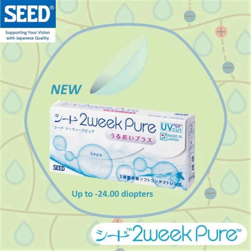 Jual Seed 2 Week Pure / Softlens Mingguan / Softlens Bening Di Seller ...
