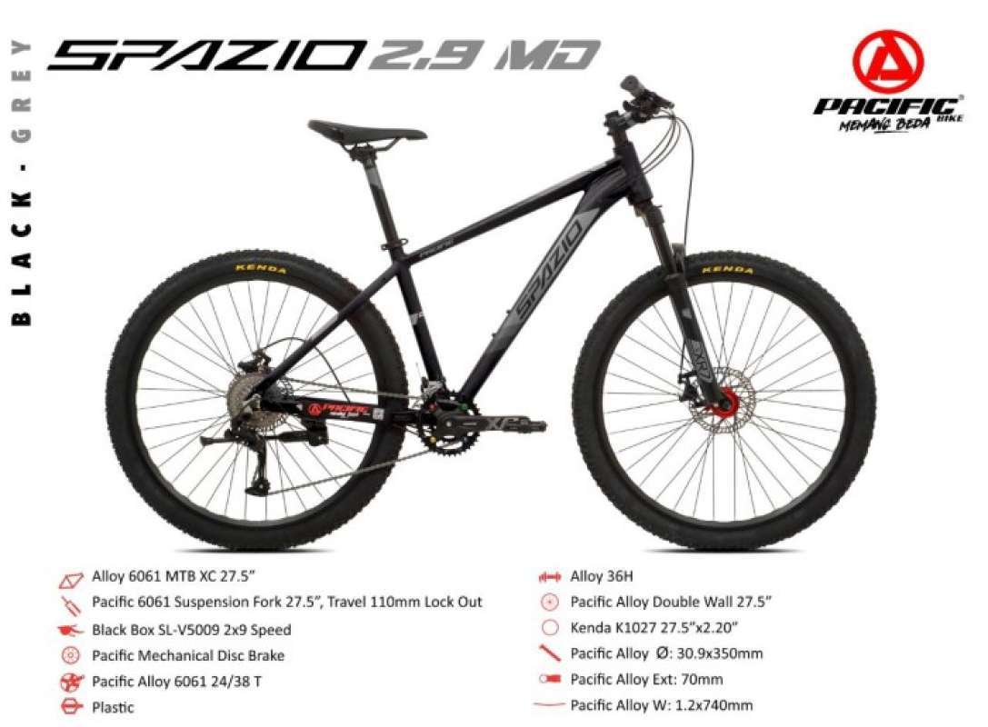 Jual Sepeda Mtb Pacific 29 Inch Original Model Terlengkap Harga Murah Desember 2024