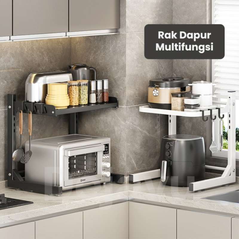 Display Rice Cooker Di Rak Jual Dejavu Rak Dapur Susun Microwave Rak Tempat Rice Cooker Oven ...