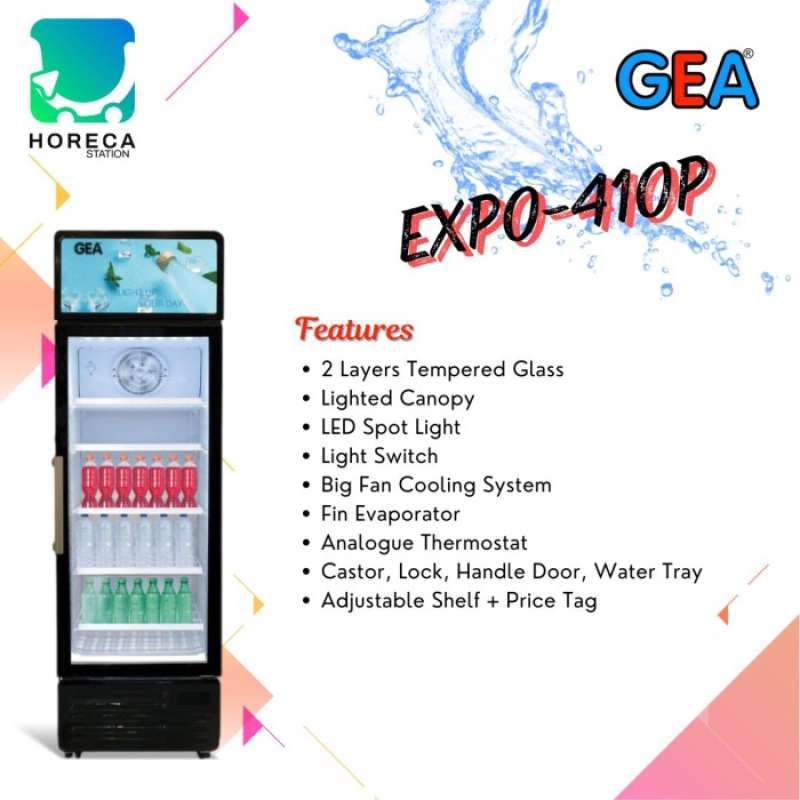 Promo Gea Display Showcase Cooler Expo-410p/ Expo 410p / Expo410p ...