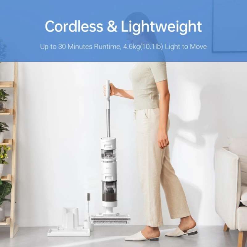 Promo Dreame H11 Wet And Dry Vacuum 5500pa Suction Self-cleaning Vacuum ...